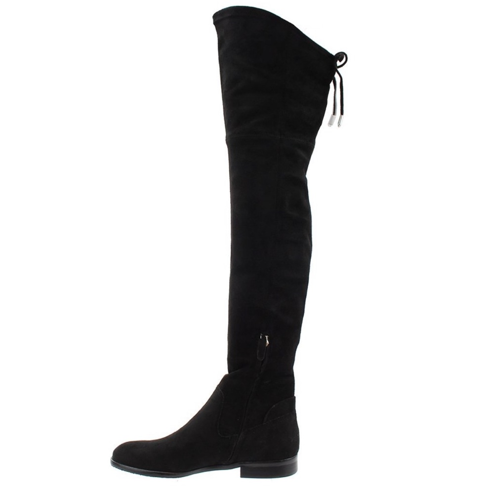 Dolce Vita Black Suede Over the Knee Boots